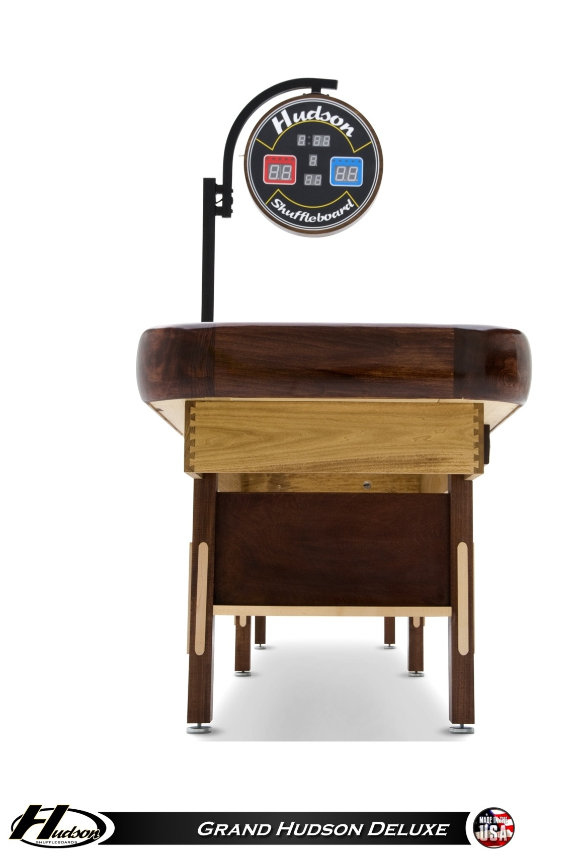 14' Grand Hudson Deluxe Shuffleboard Table Made in the U.S.A